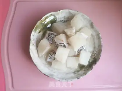 Make Garlic cod step 1