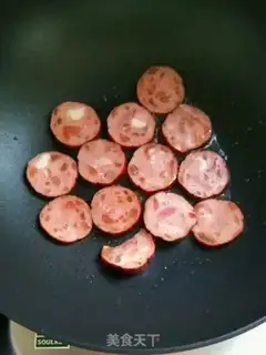 Make Bacon ham and garlic step 1