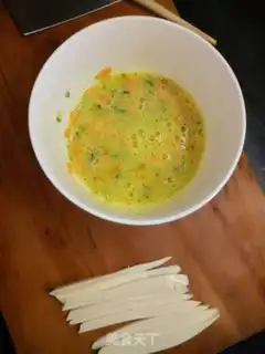 Make Fried cheese eggs step 2