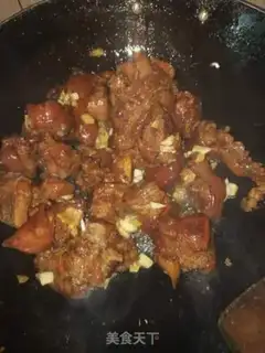 Make Red burning pig hoof step 10