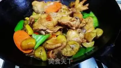 Make Chestnut chicken step 10
