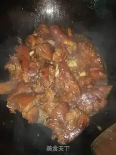 Make Red burning pig hoof step 11