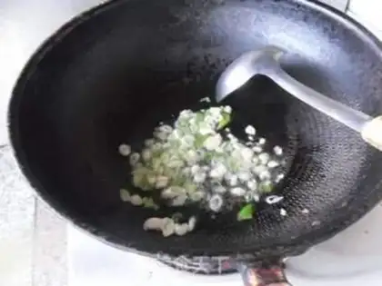 Make The cabbage is burning the mushrooms step 6