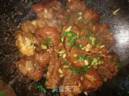 Make Red burning pig hoof step 13
