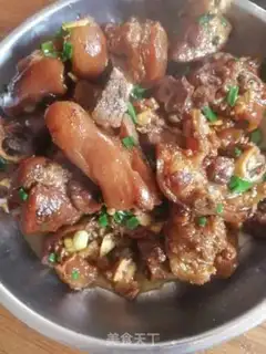 Make Red burning pig hoof step 14