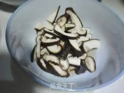 Make Garlic chicken silk step 1