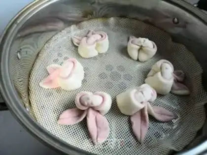 Make The pink rabbit step 14