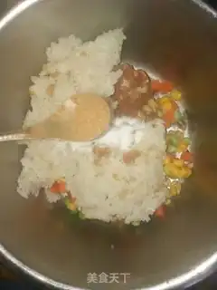 Make Squid rice roll step 4