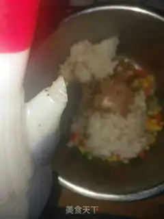 Make Squid rice roll step 6