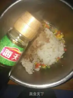 Make Squid rice roll step 7