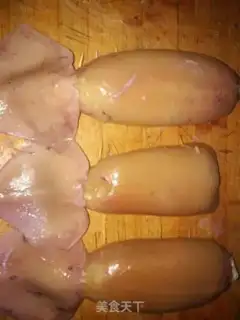 Make Squid rice roll step 9