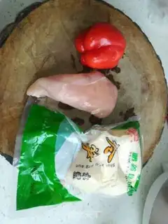 Make Twin peppers for chicken step 0