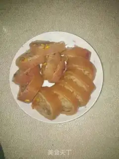 Make Squid rice roll step 10