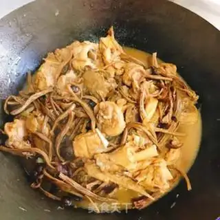 Make Chicken stew mushrooms step 6