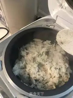 Make Onion mushroom rice step 10
