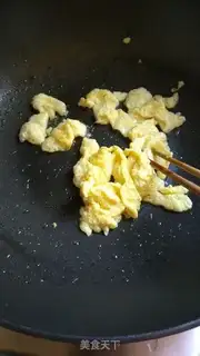 Make Taco pickles, egg fried rice step 1