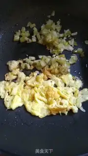 Make Taco pickles, egg fried rice step 2