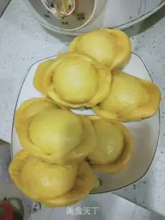 Make Gold bean buns step 6