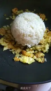 Make Taco pickles, egg fried rice step 3