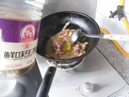 Make Meatloaf onions and cabbage step 5