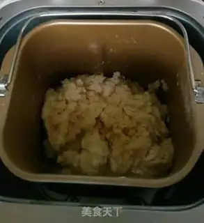 Make Soup coconut bread step 1