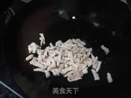 Make Garlic chicken silk step 3