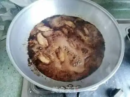 Make Coke chicken wings step 5