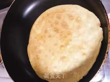 Make Green bean pancakes step 4