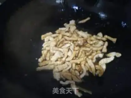 Make Garlic chicken silk step 5