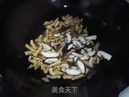 Make Garlic chicken silk step 6