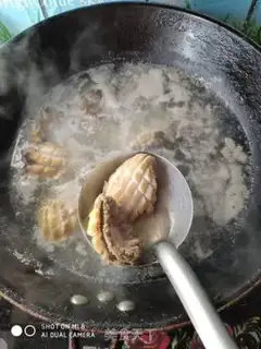 Make Water the abalone step 4