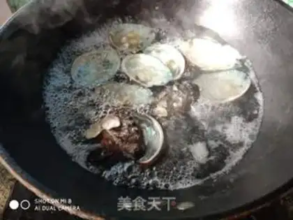 Make Water the abalone step 5