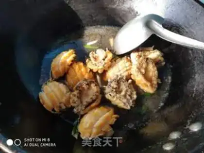Make Water the abalone step 7