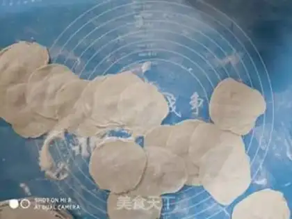 Make Three fresh dumplings step 7