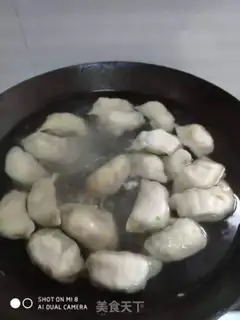 Make Three fresh dumplings step 9