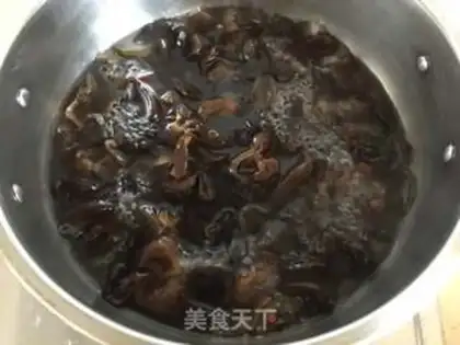 Make ♪ Black-muck little cucumber ♪ step 1