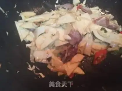 Make Winter fried sausage step 5
