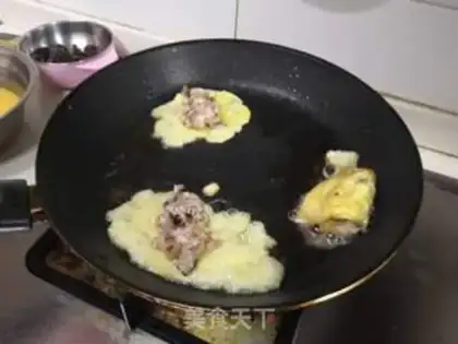 Make Egg dumplings step 3