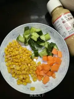 Make Vegetable corn salad step 0