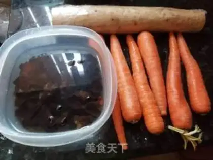 Make ♪ ♪ Carrot wood soup ♪ step 0
