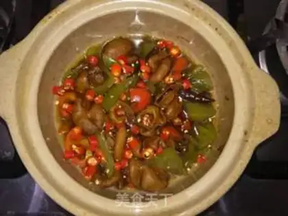 Make Spicy intestines step 9