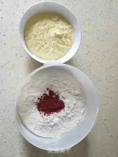 Make The red bean bread step 1
