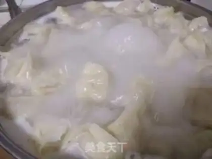 Make Sour sauce dumplings step 4