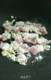 Make Five flowers for old tofu step 2