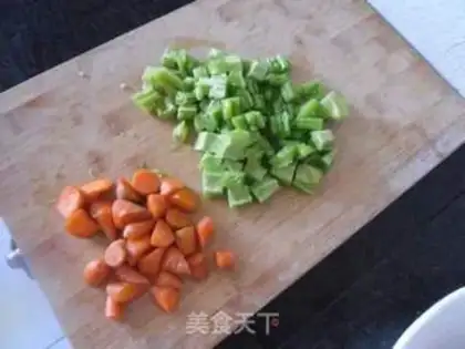 Make Salted ham and bitter melon step 1