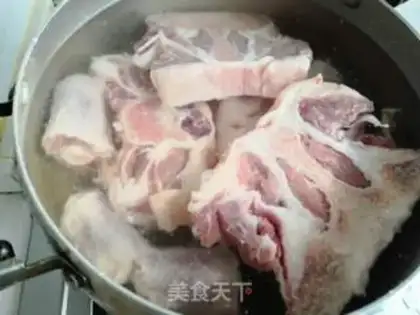 Make Cowtail radish step 1
