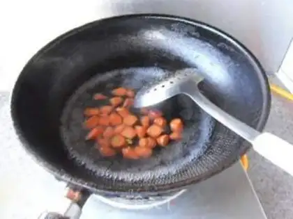 Make Salted ham and bitter melon step 3