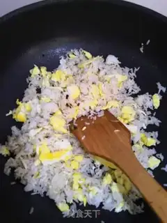 Make Egg fried rice step 6