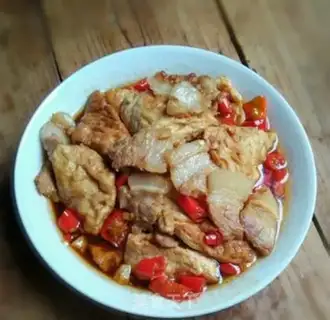Make Five flowers for old tofu step 8