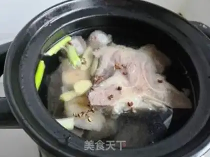 Make Cowtail radish step 3